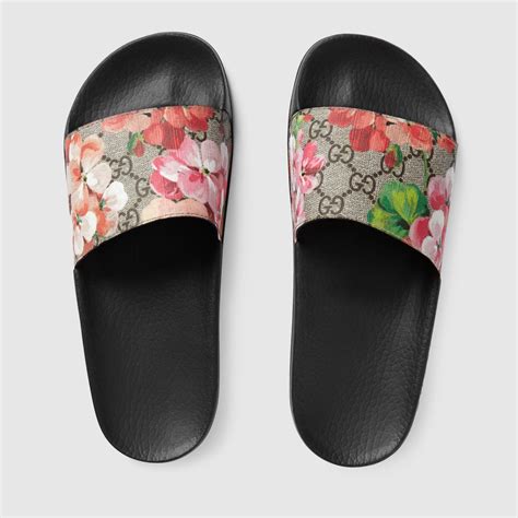 gucci bloom slide|gucci bloom slides price.